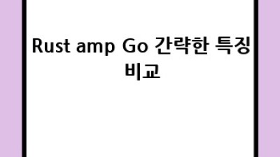 Rust & Go: 테스트와 디버깅 전략 비교분석